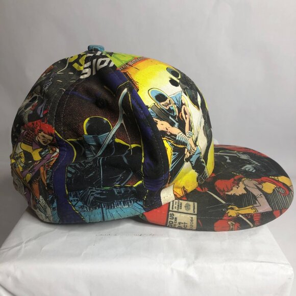 New Era 59fifty‎ G.I. Joe Snake Eyes Cobra Commander Cap Hat Size 7.5 59.6 cm - Picture 2 of 16